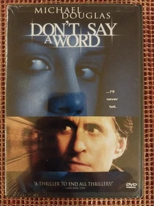 Don't Say a Word (DVD, 2002) Michael Douglas NEW, Sealed - Picture 1 of 3