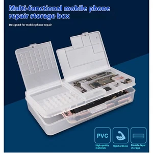 Multifunctional Storage Box For Mobile Phone Repair Motherboard Screws and Chips - Picture 1 of 7