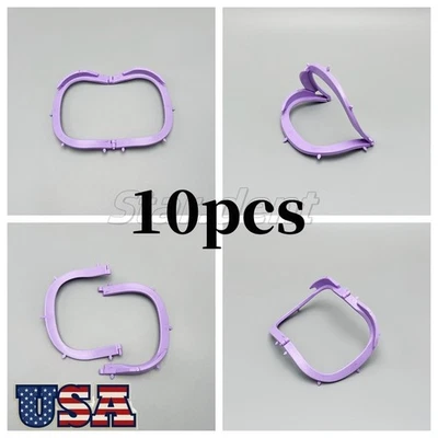 10 PIEZAS Marco Dental Plegable Plástico Goma Presa Hojas Soporte Operación Dental Foto 1 de 4