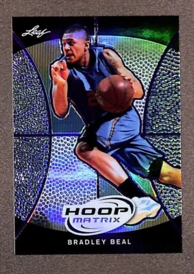 Leaf #HM-BB1 2013 Bradley Beal Hoop Matrix Rookie RC - Washington Wizards Foto 1 de 3