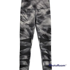 girls ivivva leggings size 12 full length mesh athletic high waist gym run yoga - Picture 1 of 6