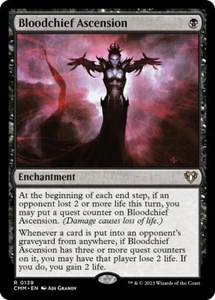 MTG BLOODCHIEF ASCENSION EXC - ASCENSIONE DEL CAPO SANGUINARIO 139 - CMM - Picture 1 of 1