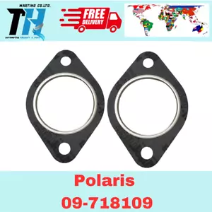 For Polaris Snowmoble 09-718109 Exhaust Gasket 3084439 3086995 3084045 x2PCS - Bild 1 von 9