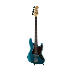 Fender FSR Collection Traditional 60s Jazz Bass Guitar, RW FB, Ocean Turquoise - Picture 1 of 8
