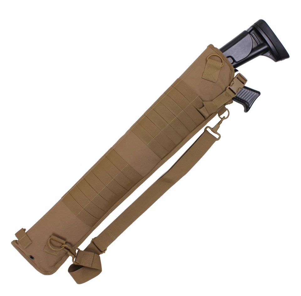 Vaina de escopeta táctica MOLLE funda pistola estuche transporte rifle alcance bolsa 30" Foto 1 de 2