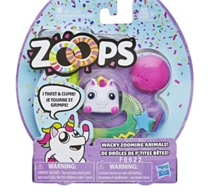 New Hasbro Zoops Electronic Twisting Zooming Climbing Toy White Unicorn - Picture 1 of 11