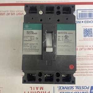 GE TED134050WL 50 AMP 480 V 3-POLIGER SCHRAUBENSCHUTZSCHALTER - Bild 1 von 6