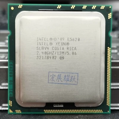 Intel Xeon E5620 SLBV4 2.4GHz Quad-Core LGA 1366/Socket B CPU Processor - Image 1 of 2