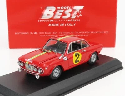 MODELLINO AUTO STATICO BEST LANCIA FULVIA HF RALLY MONTECARLO 1967 MUNARI 1/43 - Immagine 1 di 4
