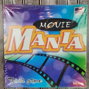 MOVIE MANIA Trivia Game by Belly Boo! SEALED! Family Friendly! Made In The USA! - Picture 1 of 5