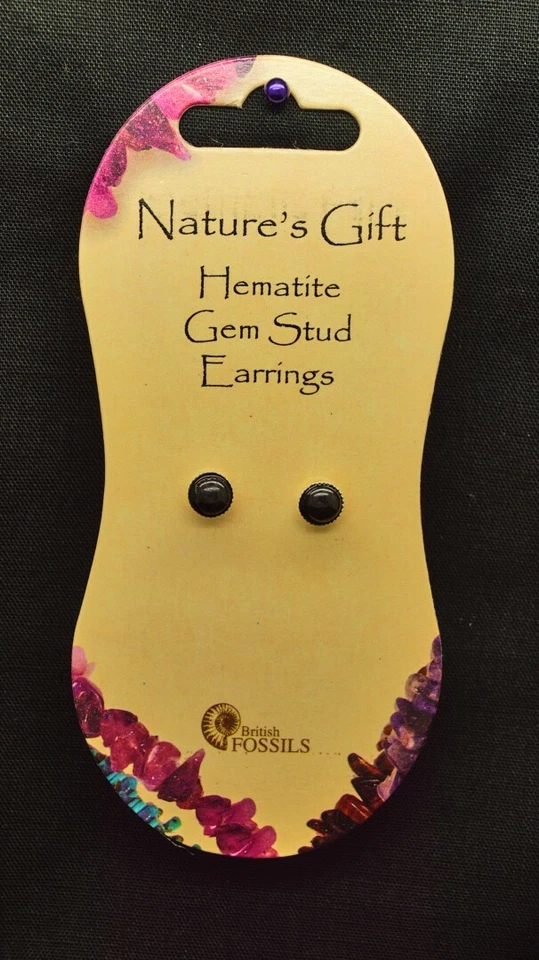 Beautiful Nature's Gift Crystal Gemstone Stud Earrings - Choice of Stone (New) - Image 1 of 1