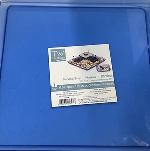 Blue Serving Tray - Picture 1 of 1