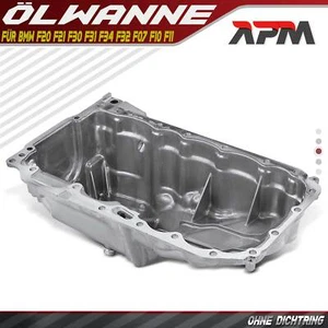 Ölwanne für BMW 1er F20 F21 3er F30 F31 F34 4 F32 F82 F36 5er F07 F10 F11 2 F22 - Bild 1 von 8