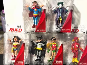 Mad Just -Us League of Stupid Heroes Action Figures {6- DC Collectibles } - Picture 1 of 7