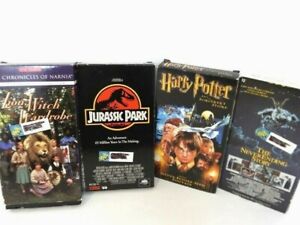 VHS Movies Set Of 4 Harry Potter Jurassic Park The Never Ending Story And More