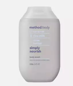 Method Body Wash, Simply Nourish, 3.4 Ounces Travel Size - Picture 1 of 2