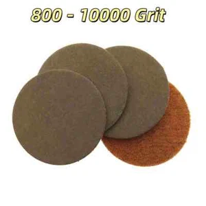 800 - 10000 Grit 1 Inch(25mm)Sanding Discs RIKEN Wet and Dry Sandpaper Discs - Picture 1 of 8