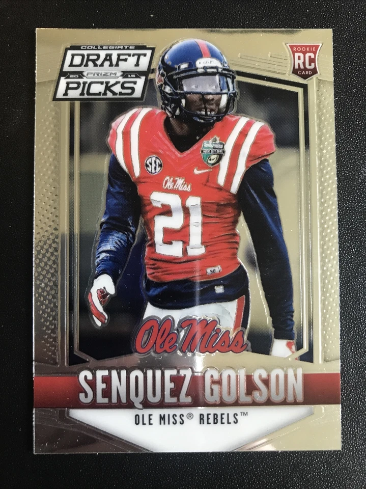 2015 Panini Prizm Collegiate Draft Picks #237 Senquez Golson - Image 1 of 2