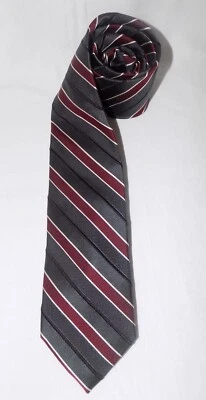 Corbata de seda para hombre Jos A Bank Joseph Collection diseño a rayas 3" x 59" nueva con etiquetas Foto 1 de 4