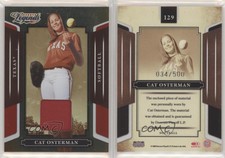 2008 Donruss Americana Sports Legends Mirror Red Materials /500 Cat Osterman