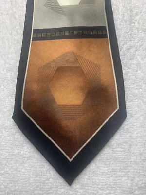 GIORGIO BRUTINI CORBATA HOMBRE GRIS Y NEGRO 4 X 61 Foto 1 de 4