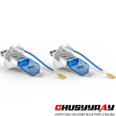 Pair H3 Halogen Fog Driving Light Bulbs 12V 55W For Chevrolet BERETTA 1991-1996 - Image 1 of 4