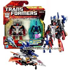 Year 2010 Transformers Power Core Combiners Figure Set DARKSTREAM and RAZORBEAM