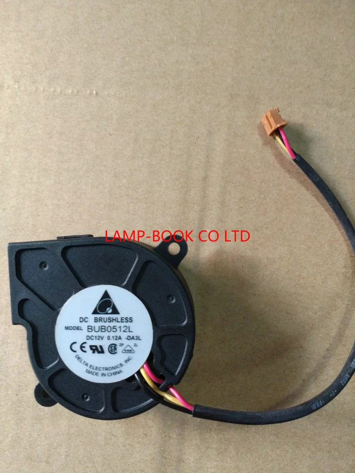 NEW BUB0512L 12V 0.12A -DA3L blower FAN FOR BENQ W1070 HT1075 PROJECTOR - Image 1 of 1