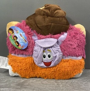 Pillow Pets Pee-Wees DORA THE EXPLORER 11" Plush STUFFED PILLOW TOY NEW W/Tag - Picture 1 of 6