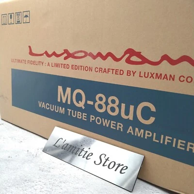 Luxman MQ-88uC Vacuum Tube Stereo Power Amplifier NEW MQ88uC In Stock Rare Japan - Image 1 of 4