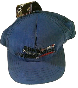 Vintage Fish Embroidered Snap Back Hat Baseball Cap New One Size Supplex USA - Picture 1 of 11
