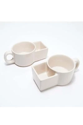 American Atelier Ceramic Soup & Snack Mugs - Set of 2
