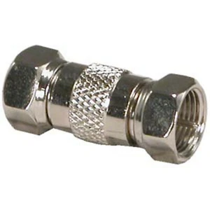 Paquete de 5 adaptadores acoplador de cable coaxial macho a macho F - Imagen 1 de 1