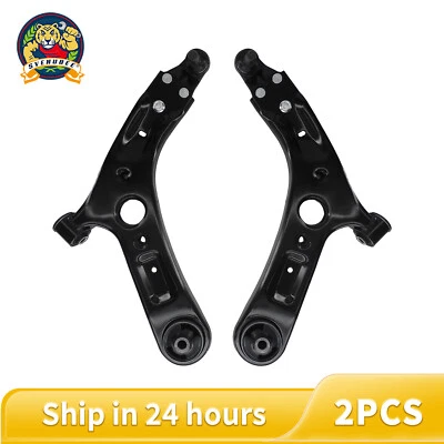 2Pcs Front Lower Control Arms with Ball Joints Kit Fit For 2014-2019 Kia Soul EV - Image 1 of 4