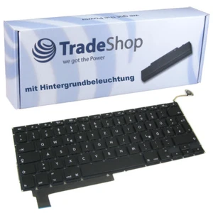 Clavier clavier QWERTZ DE allemand pour Apple Macbook Pro 15" A1286 2009-2012 - Photo 1/4