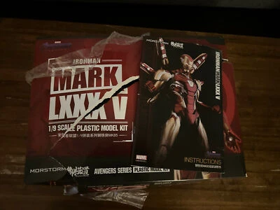 Mordstorm Avengers End Game Iron Man Mark LXXX V 1/9 Scale Model Kit  - Image 1 of 4