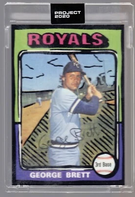 2020 Project Topps Online Exclusive #232 George Brett RC Joshua Vides /2243 QTY - Image 1 of 4