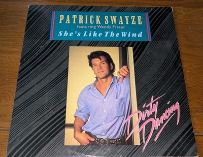 Dirty Dancing  Patrick Swayze  She's Like The Wind + time of my life  12 " vinyl - Image 1 of 4