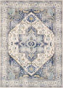 Pasargad Home Tappeto Turco Chelsea Design Power-Loomed Avorio/Area - 2' 8'' X 8'... - Foto 1 di 5
