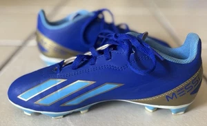 Kids Adidas Messi Blue Football/Soccer Boots Size US2 UK1.5 - Bild 1 von 6