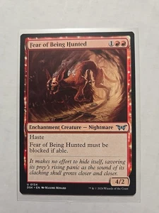 Angst, gejagt zu werden - Duskmourn - LP - MTG Magic - Uncommon - Kreatur  - Bild 1 von 1