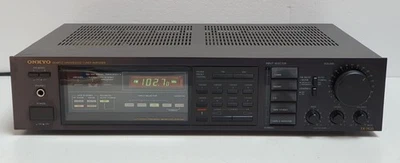 ONKYO TX-7420 HiFi QUARTZ SYNTHESIZED TUNER AMPLIFIER Verstärker PHONO in High E - Bild 1 von 4