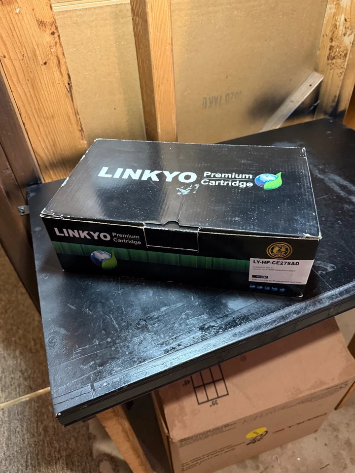 Cartucho de toner de substituição LINKYO para HP 78A CE278A PRETO PACOTE COM 2 LY-HP-CE278AD - Imagem 1 de 4