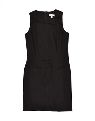 ESPRIT Womens Sheath Dress UK 10 Small  Black Cotton AR09 - Image 1 of 3