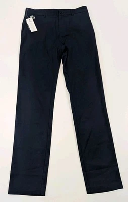 Mens Lacoste Sport Pants Navy Blue Golf Chino Flat Front Sz 30x33 - Image 1 of 4