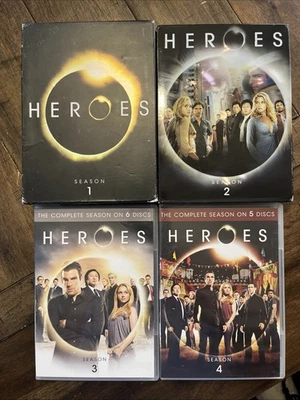 Heroes: The Complete Series Season 1-4 DVD 1,2,3,4 - Image 1 of 2