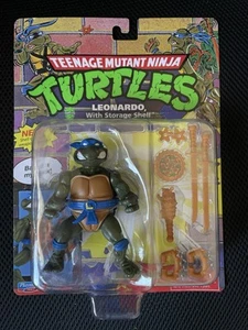 Teenage Mutant Ninja Turtles Leonardo w/ storage Shell Playmates Reissue TMNT - Picture 1 of 2
