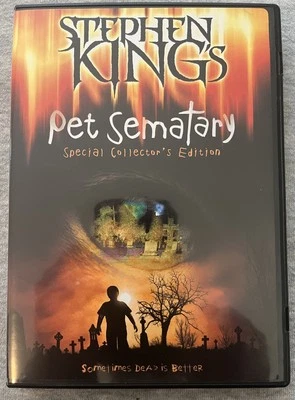 Pet Sematary (DVD, Paramount, 2006, Special Collectors Edition) Stephen King - Image 1 of 2