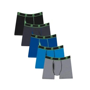 New Large US Boys Duo Dry Boxer Briefs in Ebony, Stealth, Awesome & Balboa Bl... - Picture 1 of 3