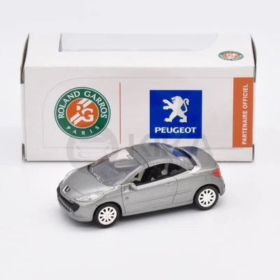 Peugeot 207 CC Roland Garros (Ph. 1) Gris 2006 NOREV 3 inches 1/64 - Photo 1/4